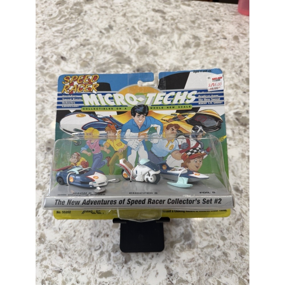 ACE Speed Racer Micro-Techs, "New Adventures Set #2" 1994, Videos